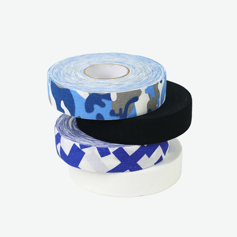 Custom Wholesale Cotton Fabric Cloth Hockey Stick Tape Ice Hockey Tape