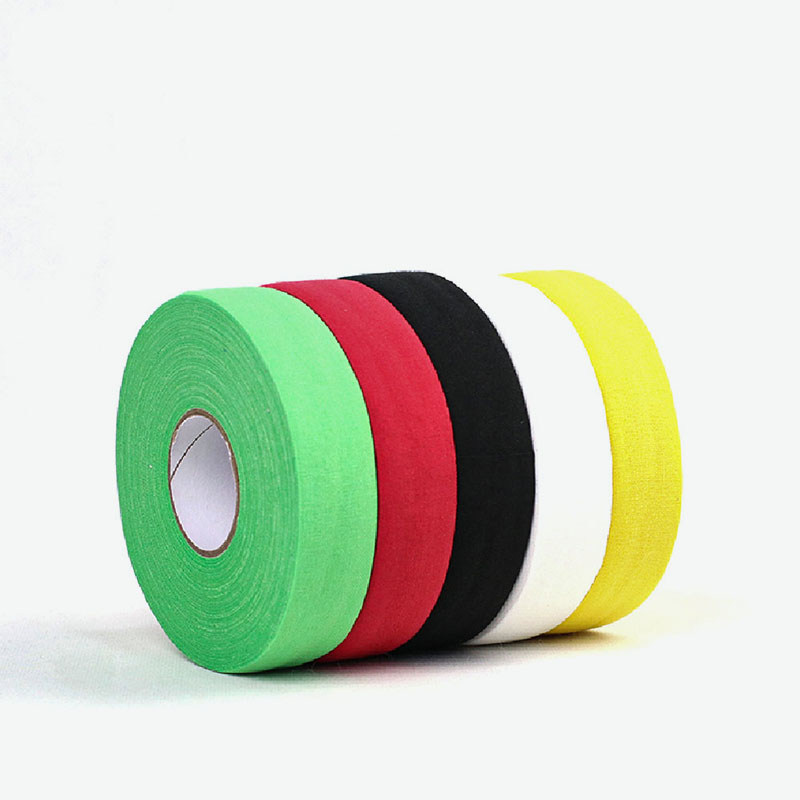 Custom Wholesale Cotton Fabric Cloth Hockey Stick Tape Ice Hockey Tape