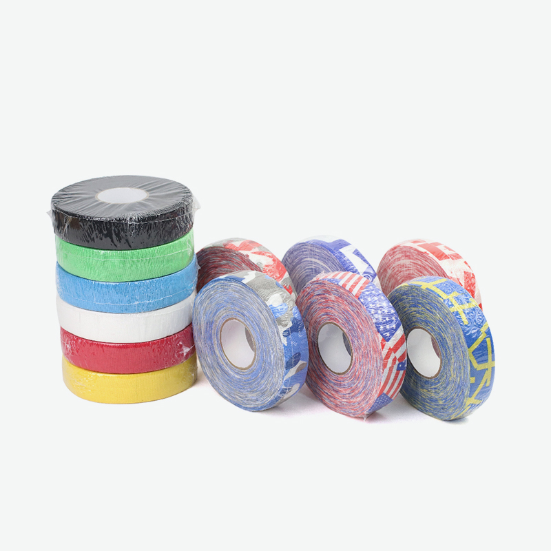 Custom Wholesale Cotton Fabric Cloth Hockey Stick Tape Ice Hockey Tape