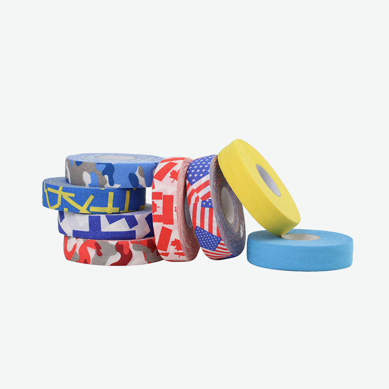 Custom Wholesale Cotton Fabric Cloth Hockey Stick Tape Ice Hockey Tape