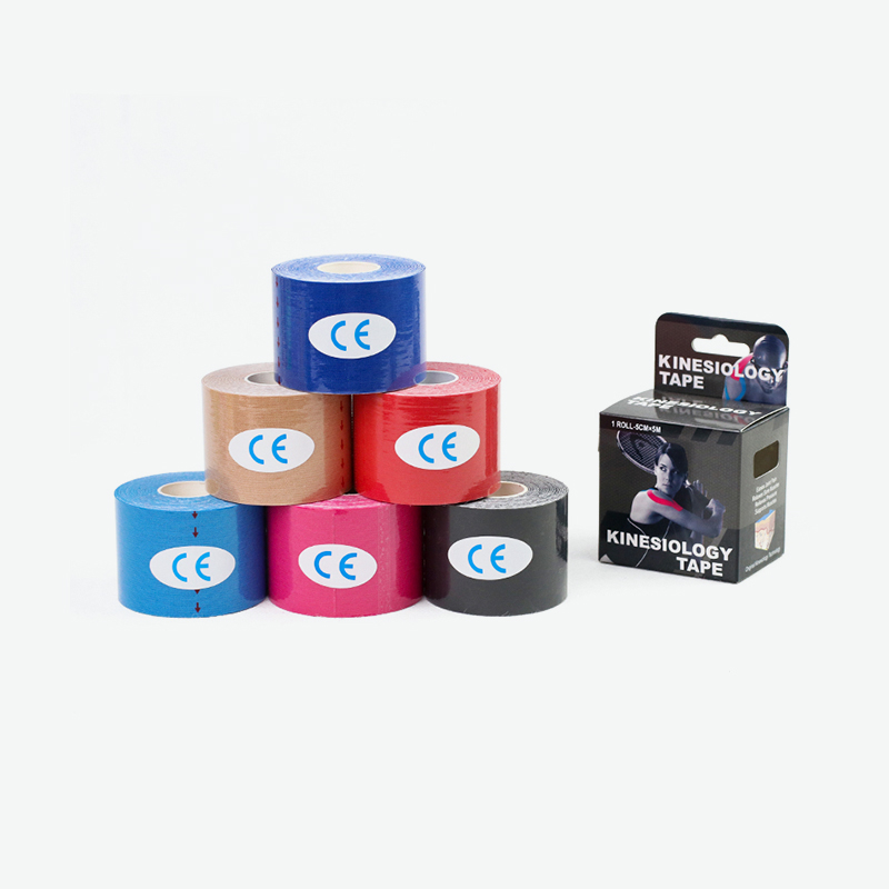 Where Kinesiology Tape Is Commonly Applied In Body Movement Training
