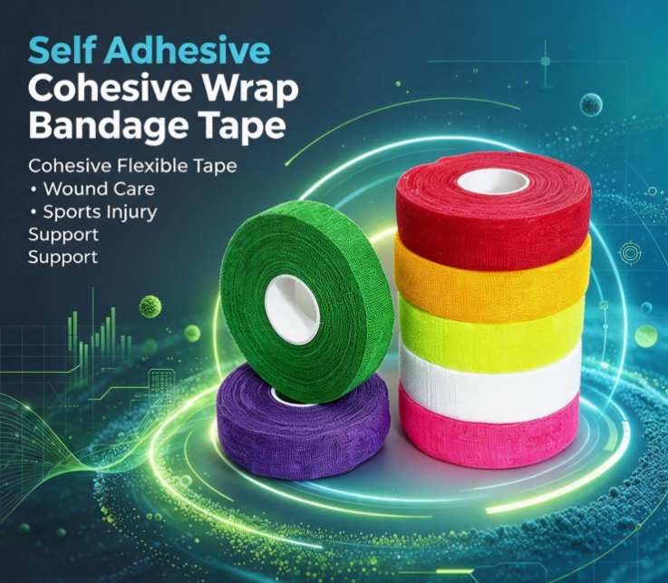 Where Can Self Adhesive Cohesive Wrap Bandage Tape Be Used