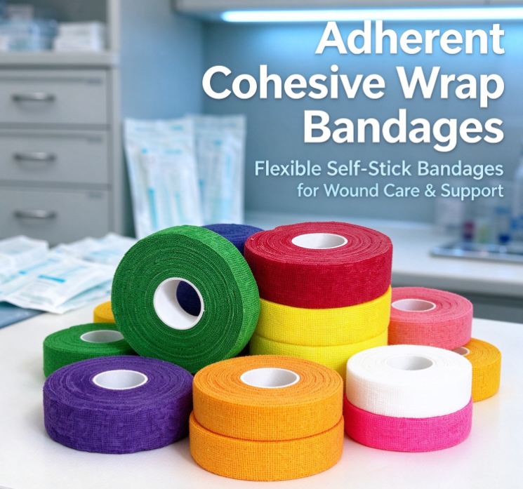 Could Adherent Cohesive Wrap Bandages Simplify Dressing Changes